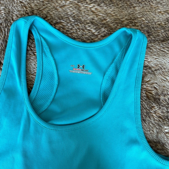Under Armor - Ribbed Razor Back Heatgear Tank Top - Picture 2 of 2